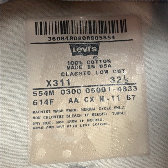 Levi’s 501 Vintage Petros Jean Shorts - Size 29 - Picture 9 of 9